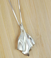 Gone with the wind silver pendant