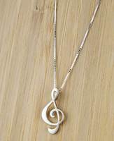 Musical Key pendant