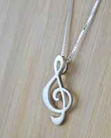 Musical Key pendant