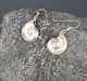 Spiral shell earrings