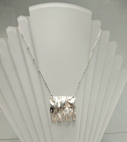 Vintage silver pendant Icicles