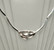 Silver Necklace Windswept Snow II