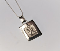 Finnish Lion emblem pendant