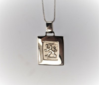Finnish Lion emblem pendant
