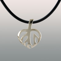 Monstera pendant