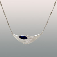 Spectrolite necklace