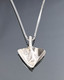 Cygnus silver pendant