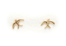 Lintu-tappikorvakorut, kultaa 22160