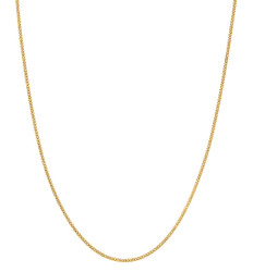 Panssari-riipusketju 1,1mm leveä, 375-keltakultaa