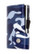 C-Secure Camouflage blue turvalompakko, aitoa nahkaa