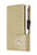 C-Secure fashion gold turvalompakko