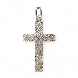 RMV-Korut Viri-risti 32mm korkea, hopeaa