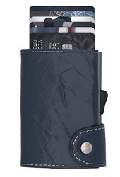 C-Secure Blue Marino turvalompakko aitoa nahkaa, musta