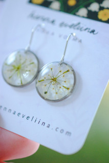 Koiranputki -korvakorut, teräs