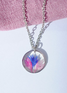 Ruiskaunokki -riipus, monivärinen / teräs