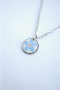 Lemmikki -riipus, teräs/valk.