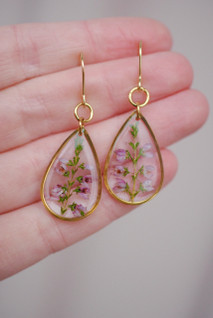 Kanerva -pisarakorvakorut, kirkas/kulta