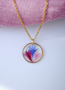 Ruiskaunokki -riipus, monivärinen / kulta