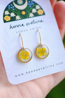 Rätvänä -korvakorut, kulta