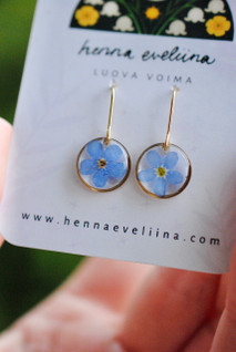 Lemmikki -korvakorut, kulta