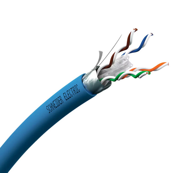 TIETOVERKKOKAAPELI-HF CAT6A CAT6A F/UTP 2x4p Dca B