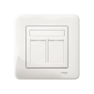 TELERASIA EXXACT DATARASIA 2XRJ45, CAT 6 VALK