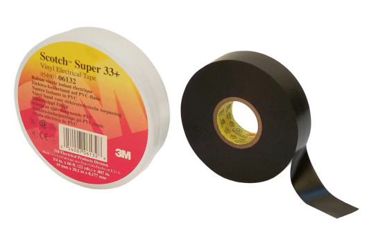 SÄHKÖTEIPPI VINYYLI SCOTCH SUPER 33+ 19mm x20m