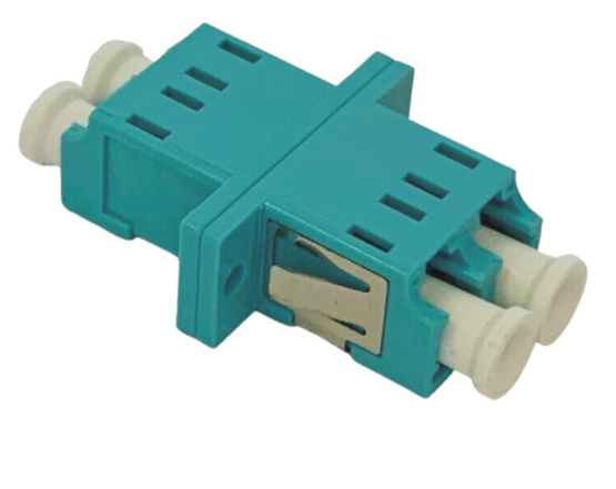 ADAPTERI-KUITU FINNSAT OM3 LC-DUPLEX AQUA