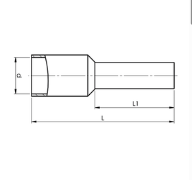 PÄÄTEHOLKKI ERISTETTY A6-12ET 100KPL