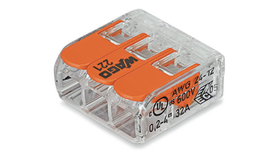 RASIALIITIN WAGO 221-413 VIPU,3-NAP,0.14-4mm2