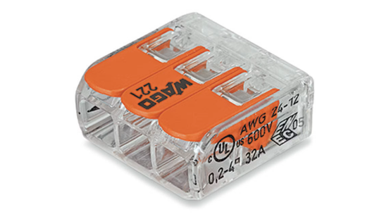 RASIALIITIN WAGO 221-413 VIPU,3-NAP,0.14-4mm2