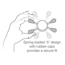 RAM X-Grip puhelinteline B-koko 