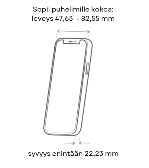 RAM X-Grip puhelinteline B-koko 