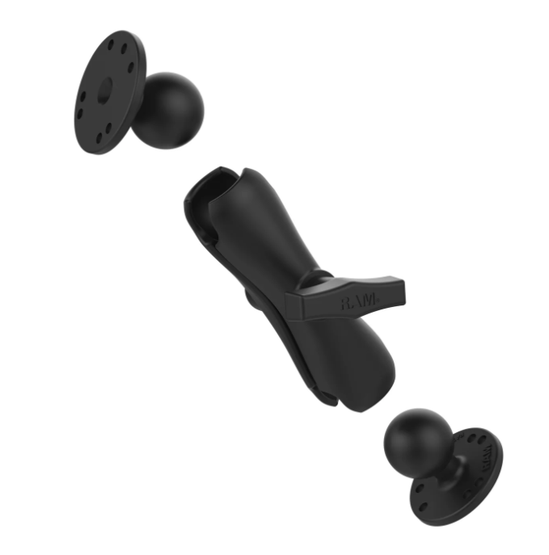 RAM C-sarja varsi 187 mm 