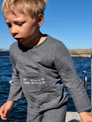 Lasten Harmaja yöpuku (koot 86-152)