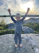 Lasten Harmaja yöpuku (koot 86-152)