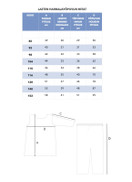 Lasten Harmaja yöpuku (koot 86-152)