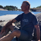 Miesten Harmaja yöpuku, paita+shortsit, tummanharmaa ja vaaleanharmaa