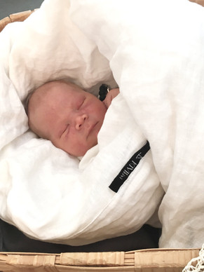 Pellavalakanat, baby, valkoinen