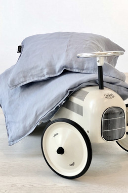 Pellavalakanat, junior, siniharmaa