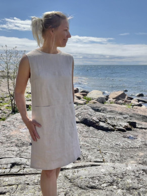 Kaisla mekko (100% pellavaa)