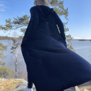 Pitkä merinovillainen Saaristo villatakki