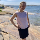 Keveä Usva toppi (100% pellavaa)