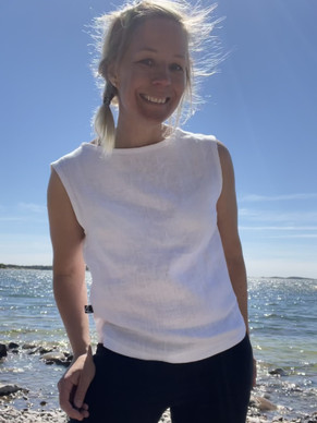 Keveä Usva toppi (100% pellavaa)