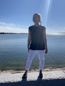 Silkkivillatoppi, musta