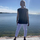 Silkkivillatoppi, musta