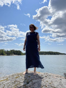 Saari mekko (100% pellavaa)