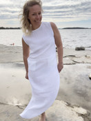 Saari mekko (100% pellavaa)