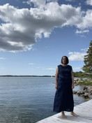 Saari mekko (100% pellavaa)