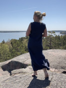 Saari mekko (100% pellavaa)